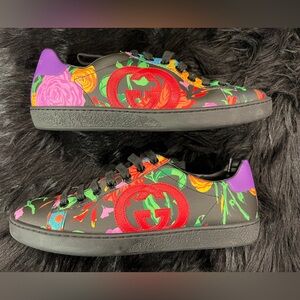 GUCCI x KEN SCOTT ACE FLORAL SNEAKERS | Size 38 US Size 8 | VNDS